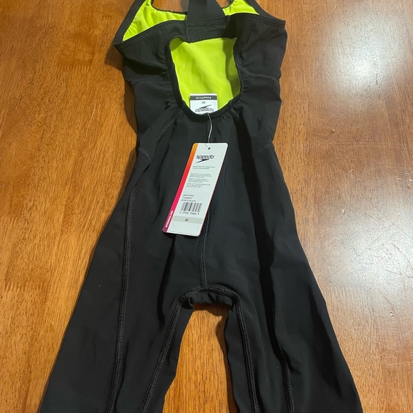 Brand New Speedo Youth Vanquisher Knee Skin Tech Suit - Picture 5 of 9